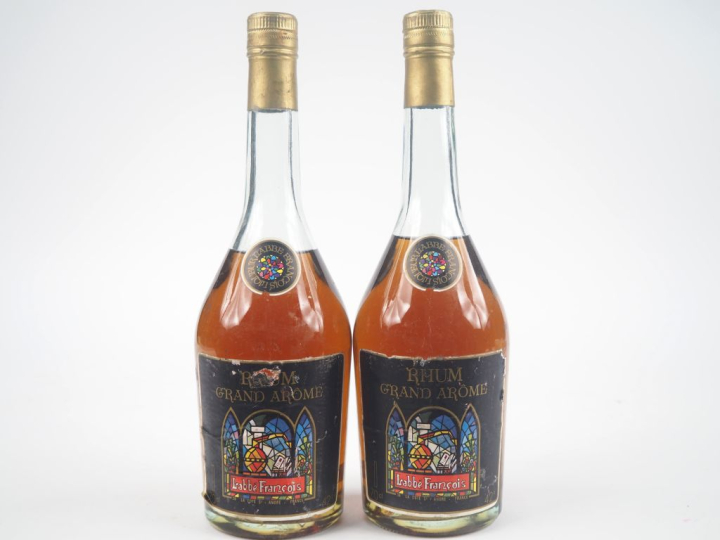 2 BOUTEILLES RHUM GRAND ARÔME LABBÉ FRANCOIS 42 %