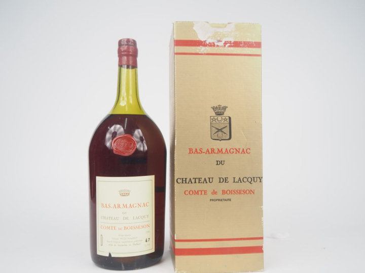 1 POT (2.5 L) BAS ARMAGNAC CHÂTEAU DE LACQUY COMTE DE BOISSÉSON  47 % 