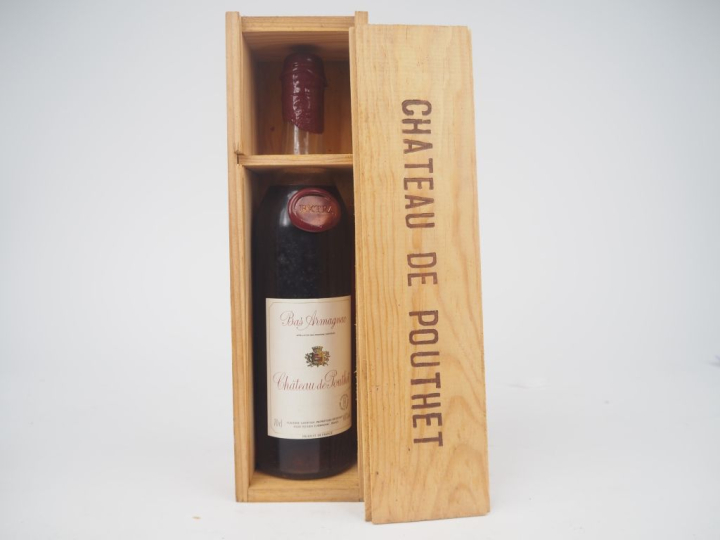 1 BOUTEILLE BAS ARMAGNAC "EXTRA" CHÂTEAU DU POUTHET - CBO 