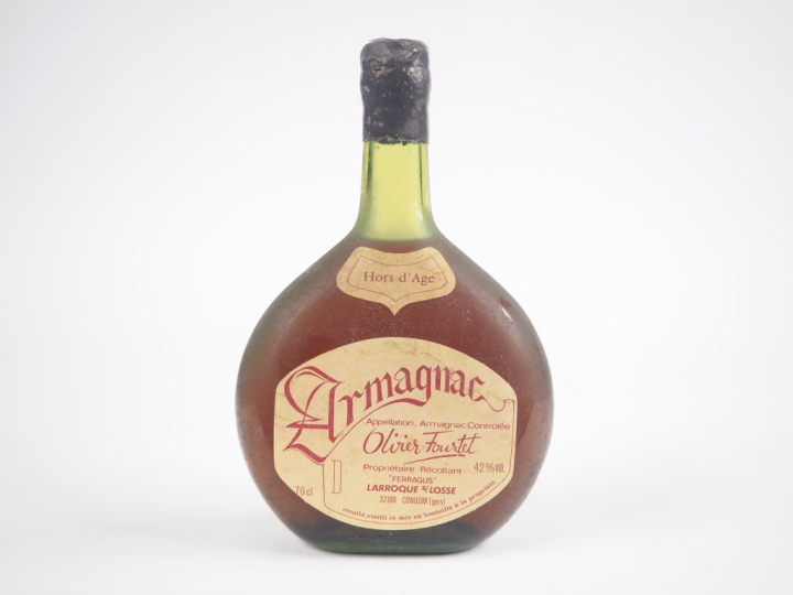 1 BOUTEILLE ARMAGNAC "HORS D'AGE" O. FOURTET 42 % 