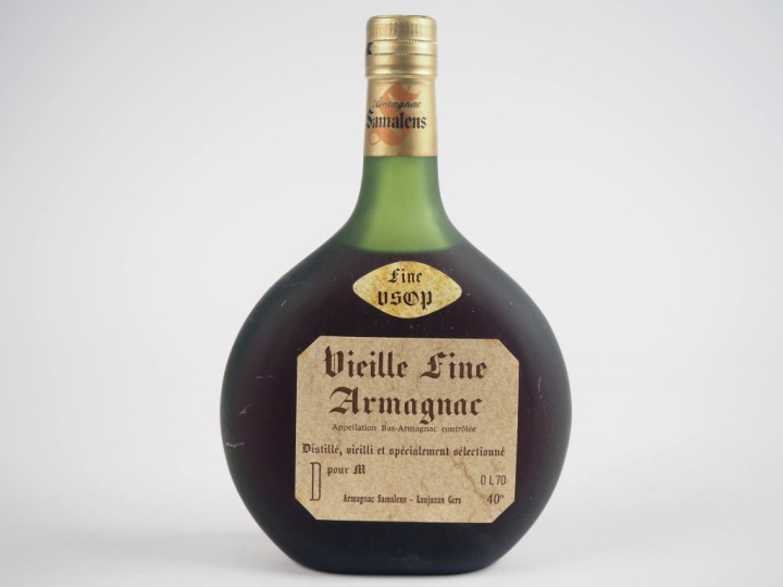 1 BOUTEILLE VIEILLE FINE ARMAGNAC VIEILLE FINE V.S.O.P SAMALENS