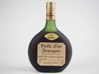 Vente aux enchères 1 BOUTEILLE VIEILLE FINE ARMAGNAC VIEILLE FINE V.S.O.P SAMALENS