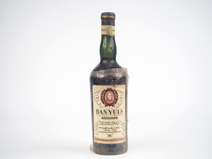 1 BOUTEILLE BANYULS DOMINICAIN "CUVÉE DE LA CENTENAIRE" - 1929 - ELS