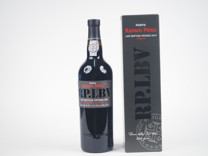 1 BOUTEILLE PORTO RAMOS PINTO RP.LB NON FILTRÉ - 2019 - COFFRET 