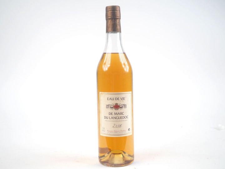 1 BOUTEILLE EAU DE VIE DE MARC DU LANGUEDOC 42.5 % - 2005