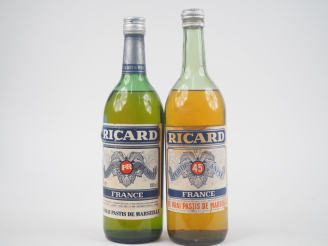 Vente aux enchères 2 BOUTEILLES RICARD - NIVEAU BAS 