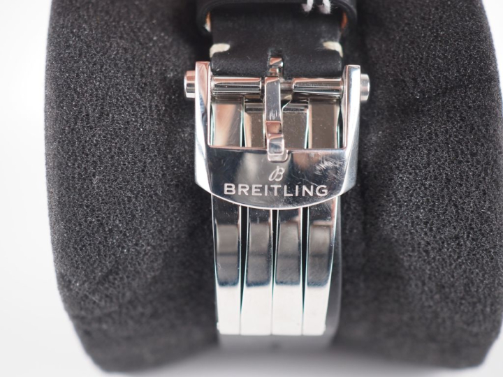 BREITLING, Navitimer Ref. 806 Montre bracelet en acier.  Boitier rond,