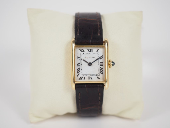CARTIER, Paris N. 671172389 Montre bracelet de dame, boitier en or jau