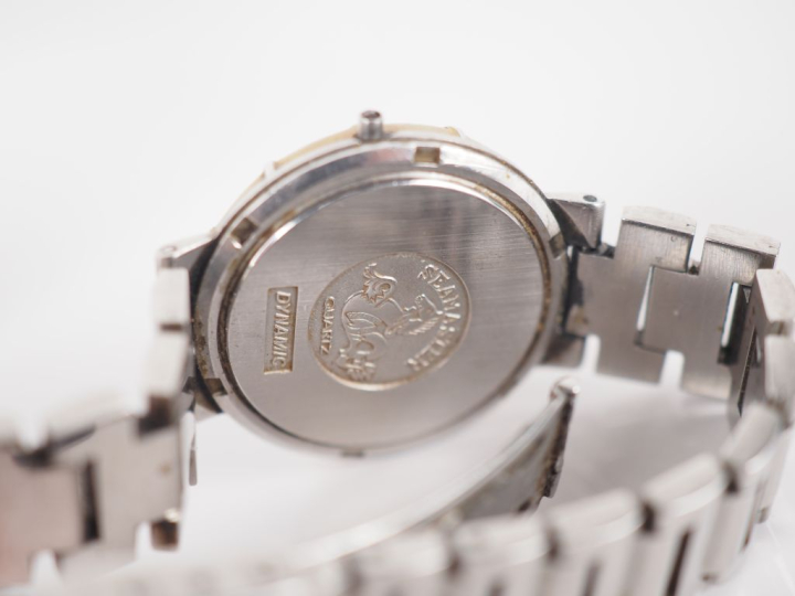 OMEGA, Seamaster Dynamic Montre bracelet en acier et métal doré.  Cadr