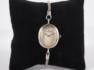 Vente aux enchères RICHARDS - ZEGER  Montre bracelet de dame, boitier et bracelet en arge