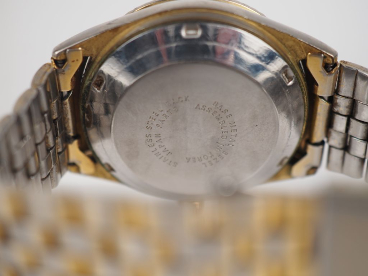 KURFURST, Automatic Montre bracelet en métal doré.  Cadran rond à inde