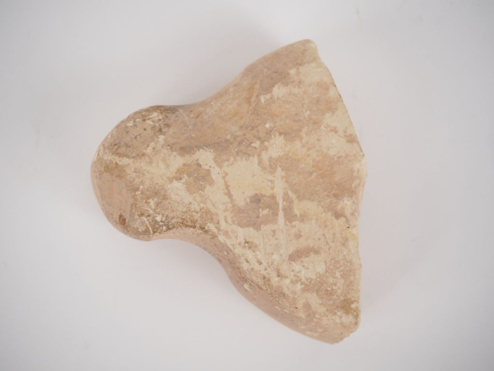 Fragment de matrice pour fabriquer un moule de lampe à huile. 7 cm Exp