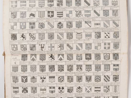 CHEVILLARD (J.). ARMORIAL DE BOURGOGNE ET DE BRESSE. Grand in-folio ½ 