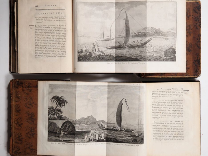 HAWKESWORTH (J.). RELATION DES VOYAGES entrepris par ordre de sa Majes
