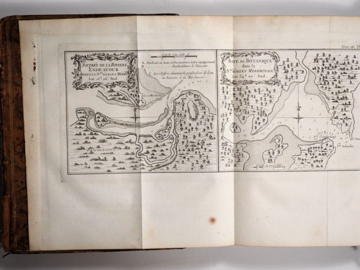 HAWKESWORTH (J.). RELATION DES VOYAGES entrepris par ordre de sa Majes