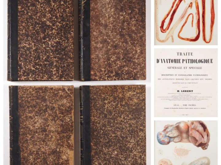 [MÉDECINE]. LEBERT (Hermann). TRAITÉ D’ANATOMIE PATHOLOGIQUE GÉNÉRALE 