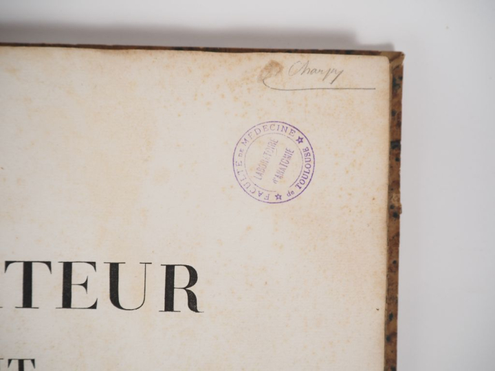 SALVAGE (J.-G.). ANATOMIE DU GLADIATEUR COMBATTANT, applicable aux Bea