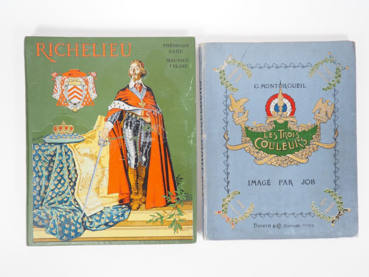 [ENFANTINA]. CAHU (Théodore). RICHELIEU. P., Combet   Cie, 1904. In-fo