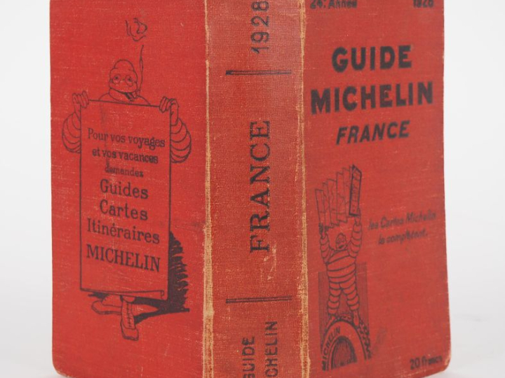 MICHELIN. Guide rouge 1928. (Accidents et frottements).