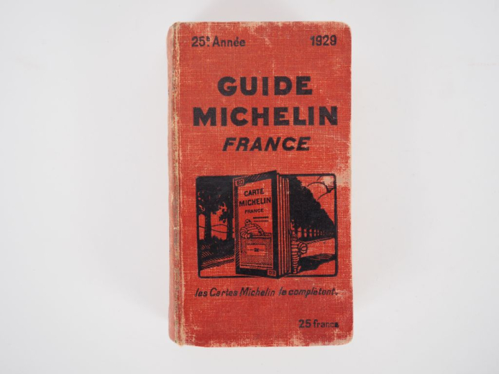 MICHELIN. Guide rouge 1929. (Mauvais état).