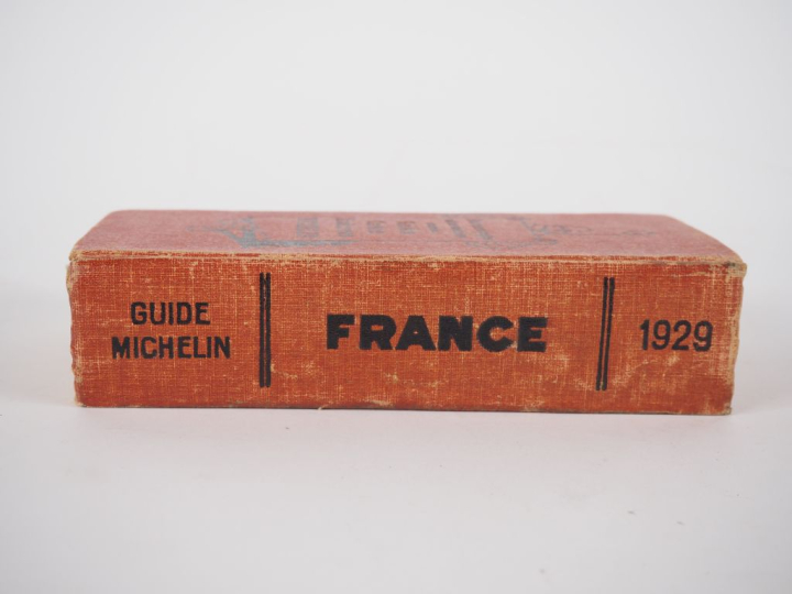 MICHELIN. Guide rouge 1929. (Mauvais état).