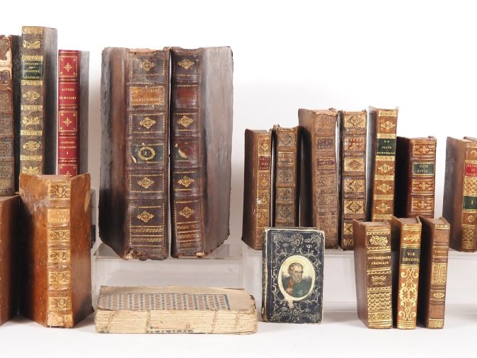 Lot de livres comprenant : - Dictionnaire d'agriculture d'économie rur