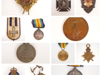 Vente aux enchères GRANDE BRETAGNE SOUVENIRS DU LANCE CAPORAL Reginald Battersby WALTHEW,