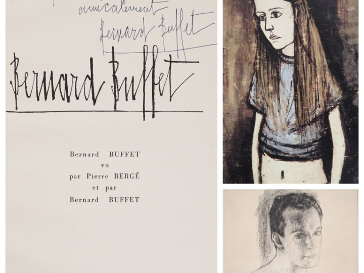 [BUFFET]. BERNARD BUFFET vu par Pierre Bergé et par Bernard Buffet. P.