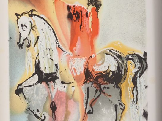 [DALI]. DECAUX (Alain) – ZITRONE (Léon). LES CHEVAUX DE DALI. Préface 
