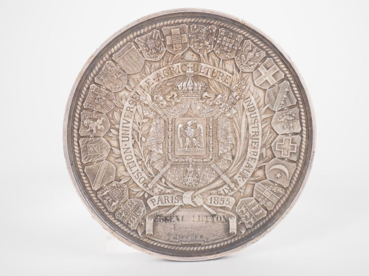Albert BARRE Médaille de l'Exposition Universelle de Paris de 1855 en 
