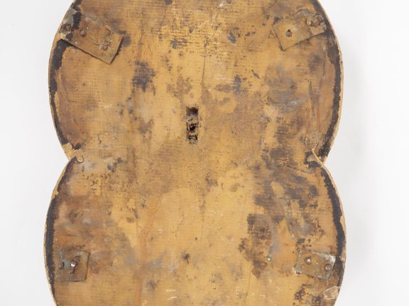 Plaque en bois doré "Exposition de Toulouse 1898".