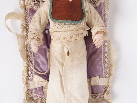 Rare et exceptionnel bébé Bru breveté téteur dans son état d’origine, 