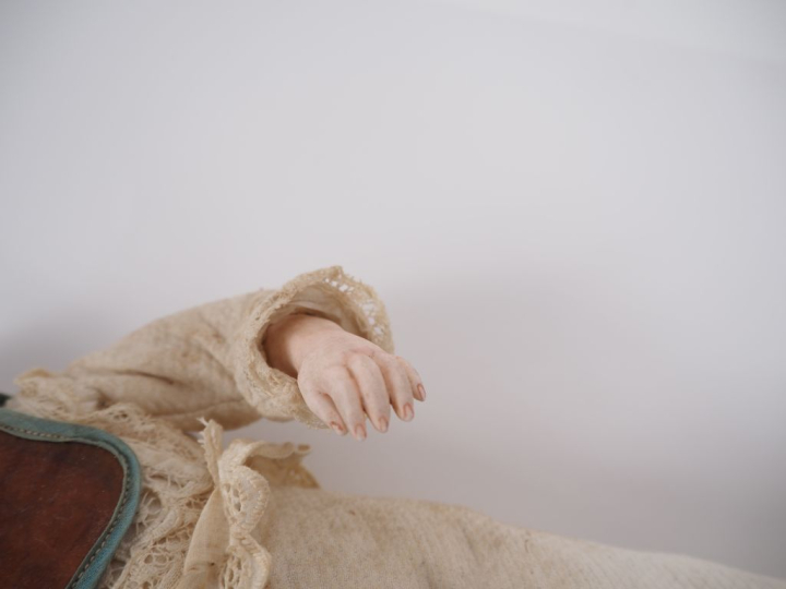 Rare et exceptionnel bébé Bru breveté téteur dans son état d’origine, 