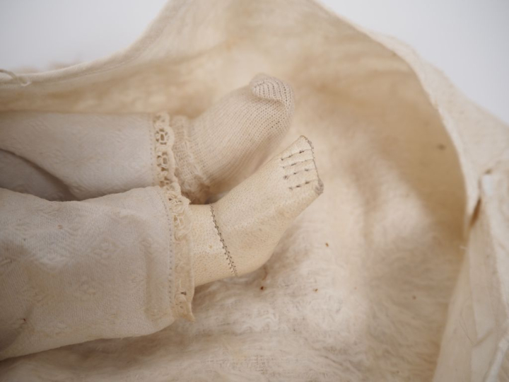 Rare et exceptionnel bébé Bru breveté téteur dans son état d’origine, 