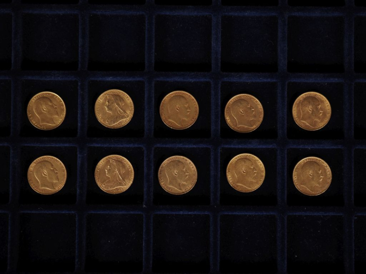 Dix souverains or, 1903, 1903, 1901, 1902, 1900, 1903, 1904, 1904, 190