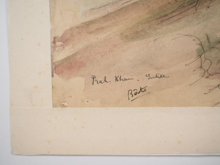 Louis Robert BATE (1898-1948, grand prix de l'Indochine en 1938). "Ent