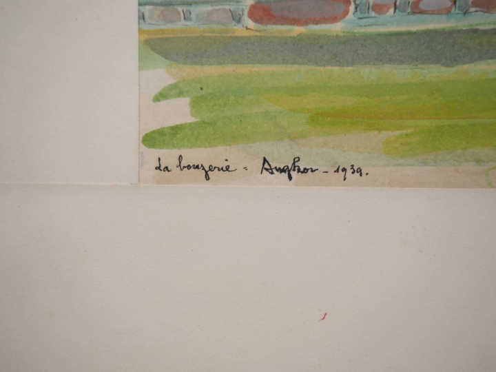 Louis Robert BATE (1898-1948, grand prix de l'Indochine en 1938). "Pay