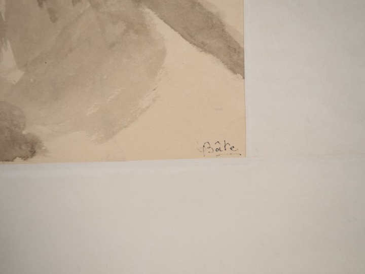 Louis Robert BATE (1898-1948, grand prix de l'Indochine en 1938). "Vue