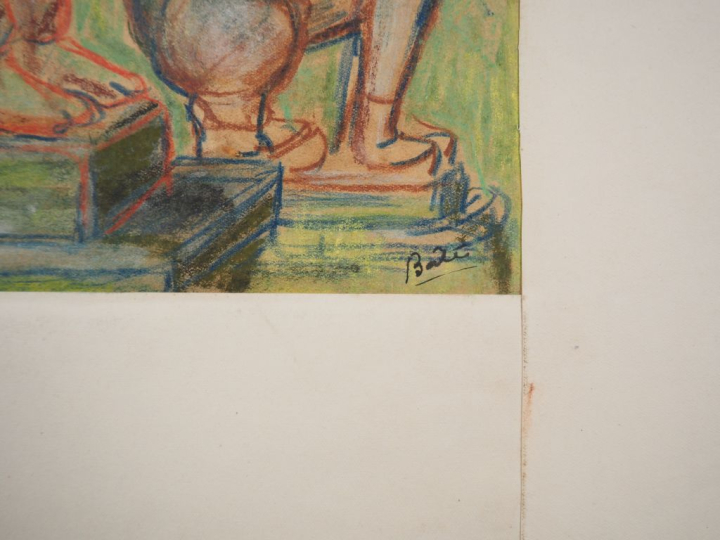 Louis Robert BATE (1898-1948, grand prix de l'Indochine en 1938). "Arc