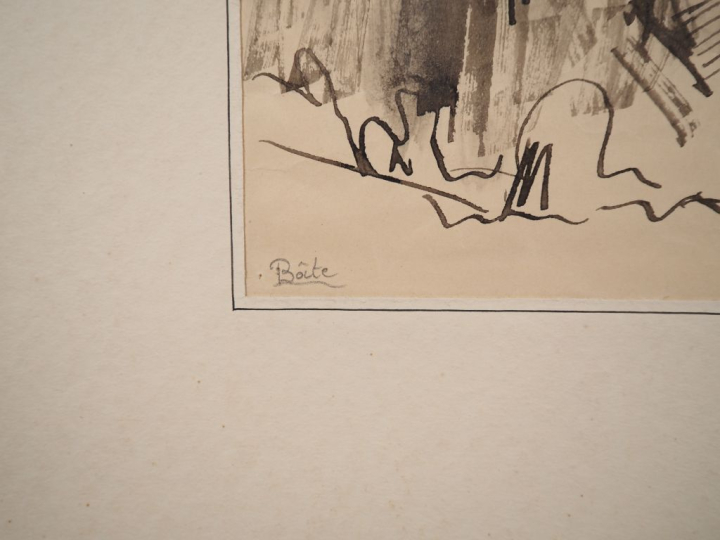 Louis Robert BATE (1898-1948, grand prix de l'Indochine en 1938). "Riz