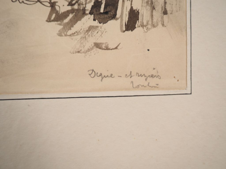 Louis Robert BATE (1898-1948, grand prix de l'Indochine en 1938). "Riz