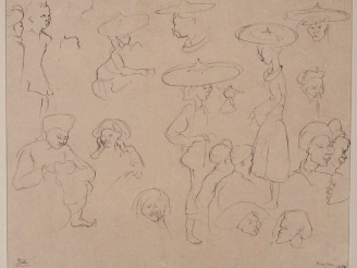 Vente aux enchères Louis Robert BATE (1898-1948, grand prix de l'Indochine en 1938). "Etu