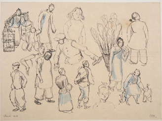 Vente aux enchères Louis Robert BATE (1898-1948, grand prix de l'Indochine en 1938). "Etu