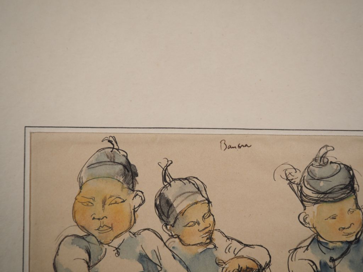 Louis Robert BATE (1898-1948, grand prix de l'Indochine en 1938). "Enf