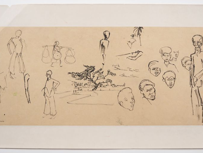 Louis Robert BATE (1898-1948, grand prix de l'Indochine en 1938). "Rou