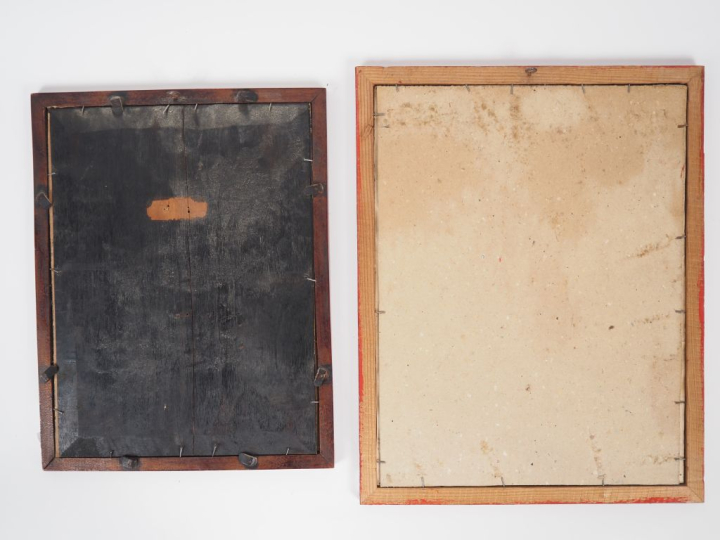 Vietnam et Chine, XXe siècle, Deux encres et couleurs sur papier, dont