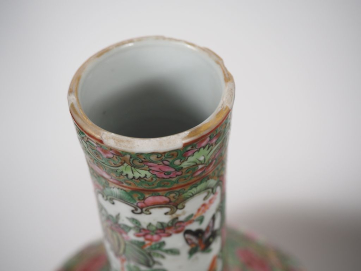 Chine, Canton, vers 1880-1900 Ensemble d’éléments de service, comprena