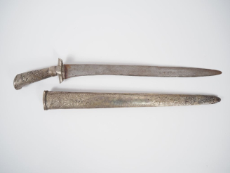 Vente aux enchères Malaisie, fin XIXe – début XXe siècle Poignard dit « Kriss », avec poi