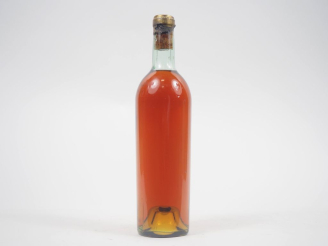 Vente aux enchères 1 BOUTEILLE CHÂTEAU DE RAYNE VIGNEAU 1er CC SAUTERNES - 1945 - BG-LB/S