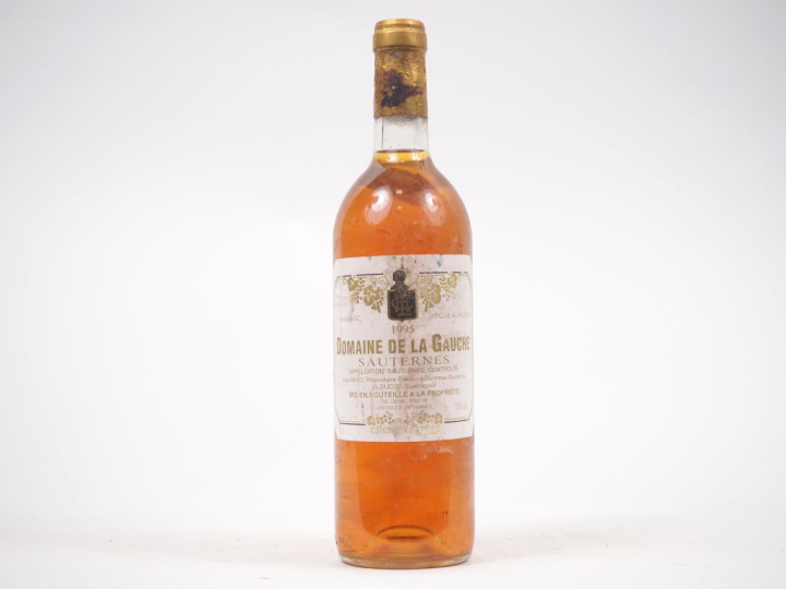 1 BOUTEILLE DOMAINE DE LA GAUCHE SAUTERNES - 1995 - ES 